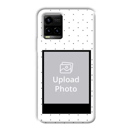 White Background  Customized Printed Back Case for Vivo Y33T