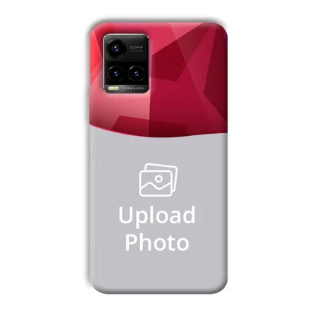 Pinkish Customized Printed Back Case for Vivo Y33T