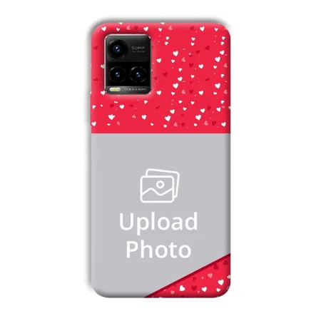 Dark Pink Customized Printed Back Case for Vivo Y33T