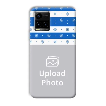 Blue Wheel Customized Printed Back Case for Vivo Y33T