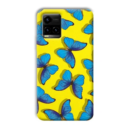 Butterflies Customized Printed Back Case for Vivo Y33T