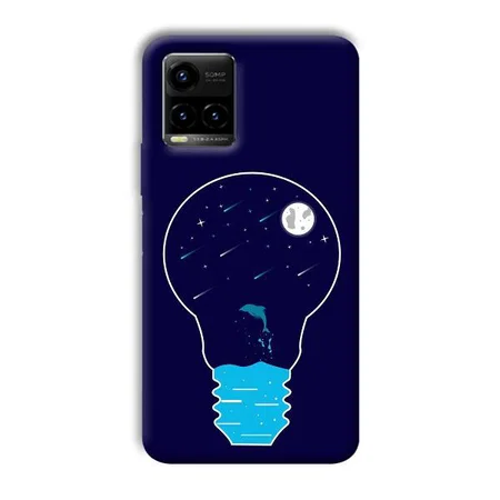 Night Bulb Customized Printed Back Case for Vivo Y33T