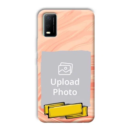 Pink Design Customized Printed Back Case for Vivo Y3s