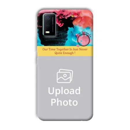 Best Friend Quote Customized Printed Back Case for Vivo Y3s