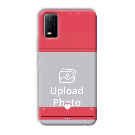 Hearts & Arrow Customized Printed Back Case for Vivo Y3s