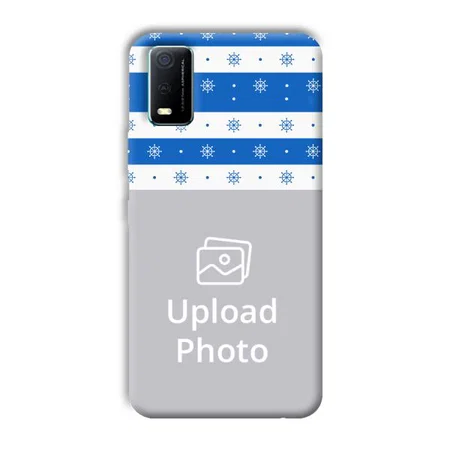 Blue Wheel Customized Printed Back Case for Vivo Y3s