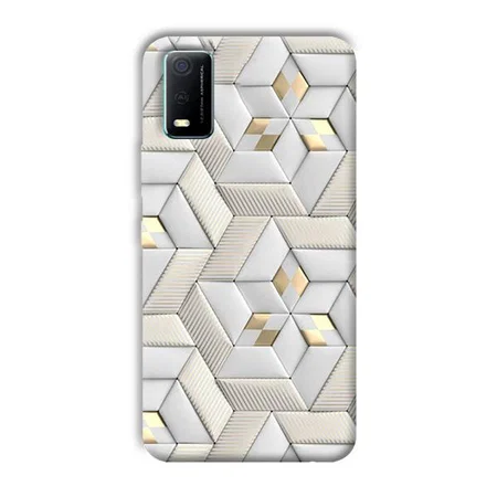 Monochrome Customized Printed Back Case for Vivo Y3s