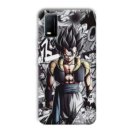 Goku Customized Printed Back Case for Vivo Y3s