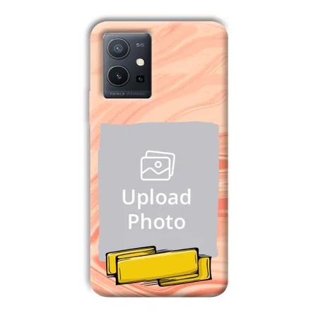 Pink Design Customized Printed Back Case for Vivo Y75