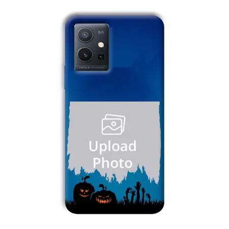 Halloween Customized Printed Back Case for Vivo Y75
