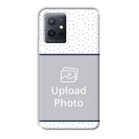 Blue Dots Customized Printed Back Case for Vivo Y75