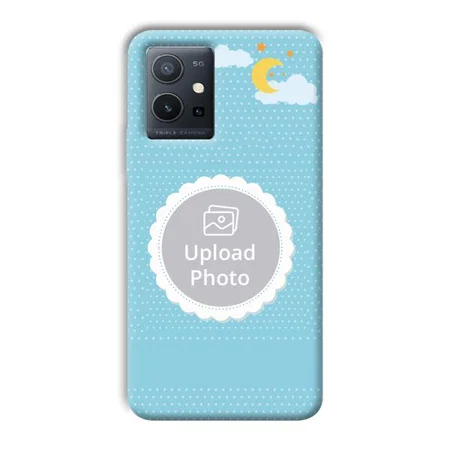 Circle Customized Printed Back Case for Vivo Y75