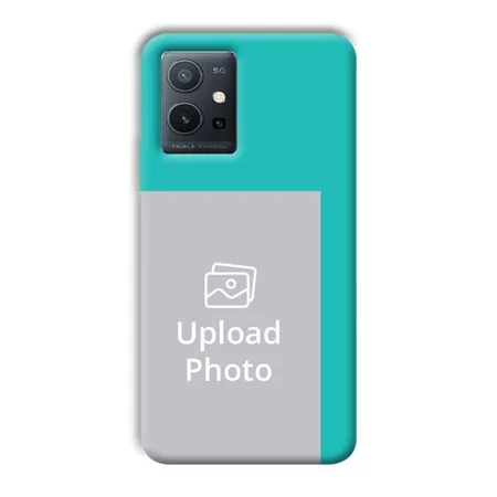 Blue Customized Printed Back Case for Vivo Y75