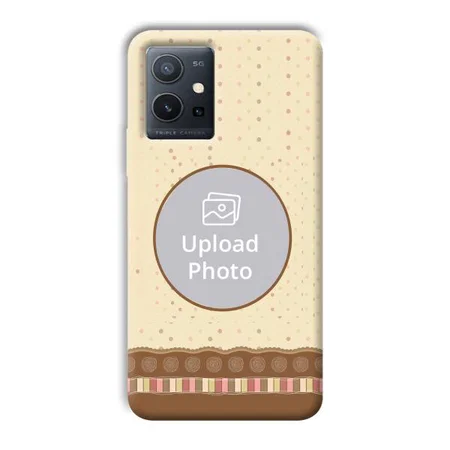 Brown Design Customized Printed Back Case for Vivo Y75