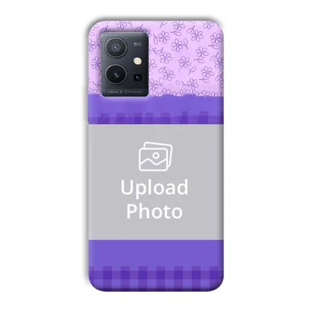 Cute Flowers Customized Printed Back Case for Vivo Y75