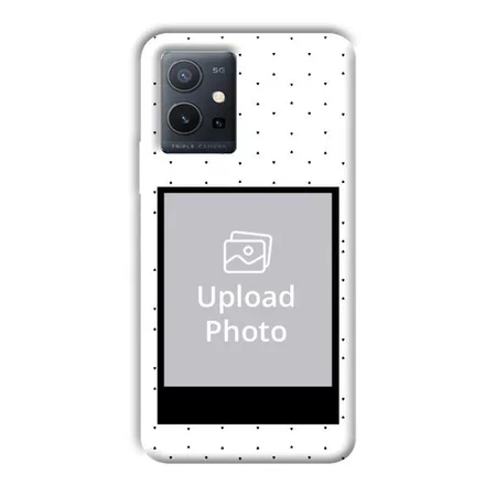 White Background  Customized Printed Back Case for Vivo Y75