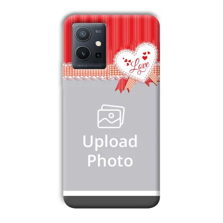 Valentine Customized Printed Back Case for Vivo Y75