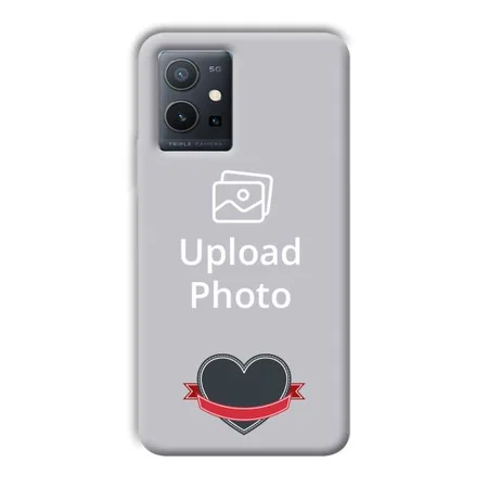Heart Customized Printed Back Case for Vivo Y75