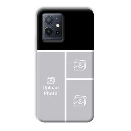 White Lines Customized Printed Back Case for Vivo Y75