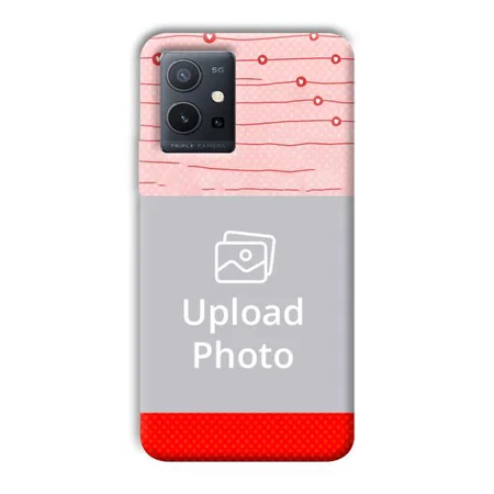 Hearts Customized Printed Back Case for Vivo Y75