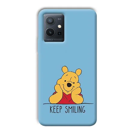 Winnie The Pooh Customized Printed Back Case for Vivo Y75