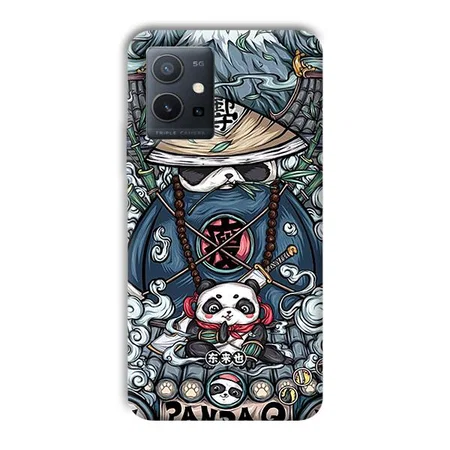 Panda Q Customized Printed Back Case for Vivo Y75