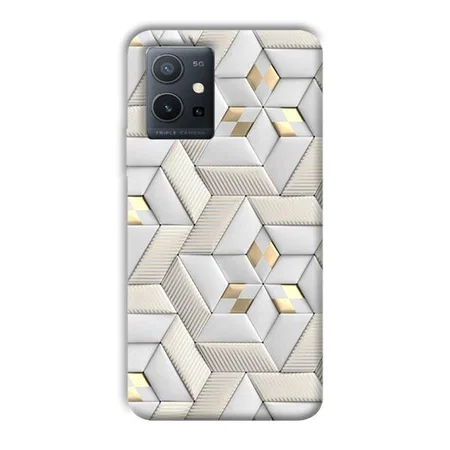 Monochrome Customized Printed Back Case for Vivo Y75