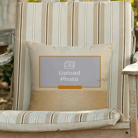 Brow Photo Frame Customized Photo Printed Cushion