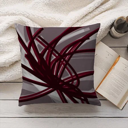 Sketch Colorful Design Customized Photo Printed Cushion