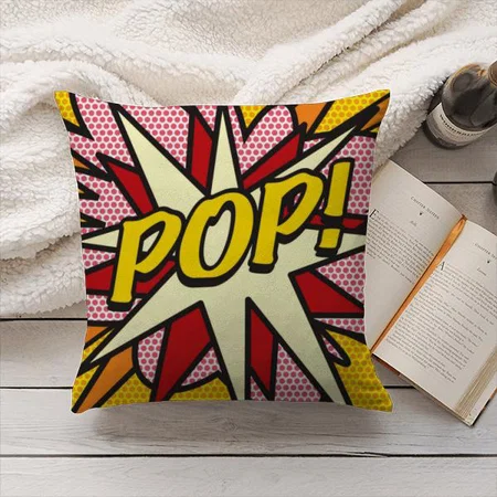 Pop Design Customized Photo Printed Cushion