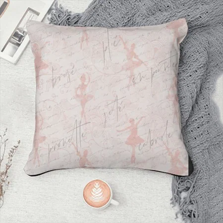 Ballet Dance Design Customized Photo Printed Cushion