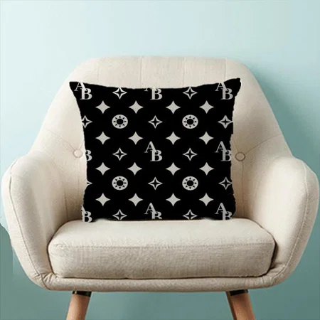 Star Design Customized Photo Printed Cushion