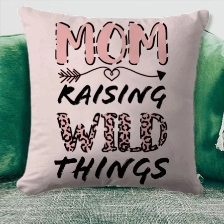 Mom Design Customized Photo Printed Cushion