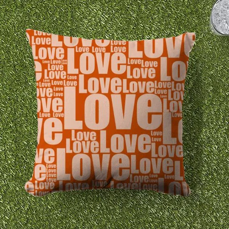 Love Design Customized Photo Printed Cushion