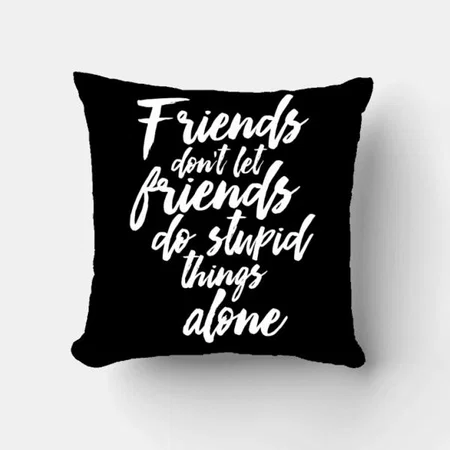 Friends Design Customized Photo Printed Cushion