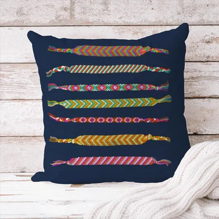 Friendship Band Designs Customized Photo Printed Cushion