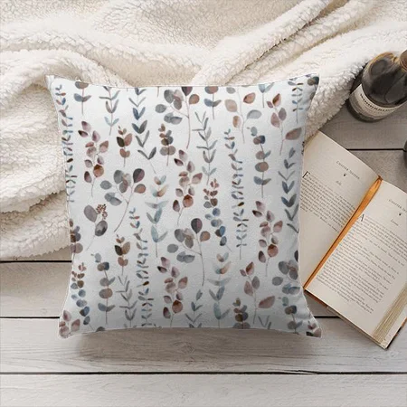 Leaf Design Customized Photo Printed Cushion