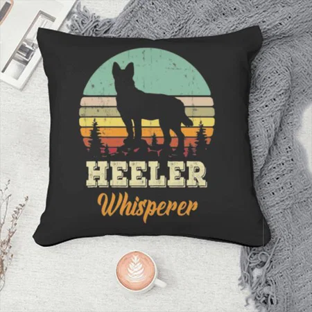 Heeler Whisperer Design Customized Photo Printed Cushion