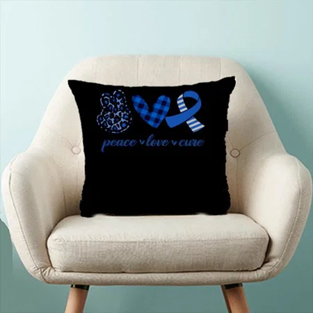 Love Symbol Design Customized Photo Printed Cushion