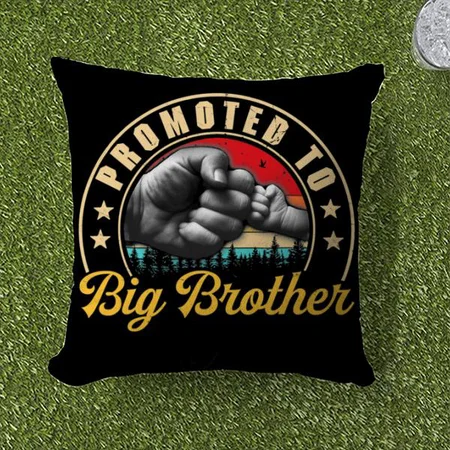Big Brother Customized Photo Printed Cushion
