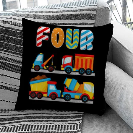 Four Toy Design Customized Photo Printed Cushion