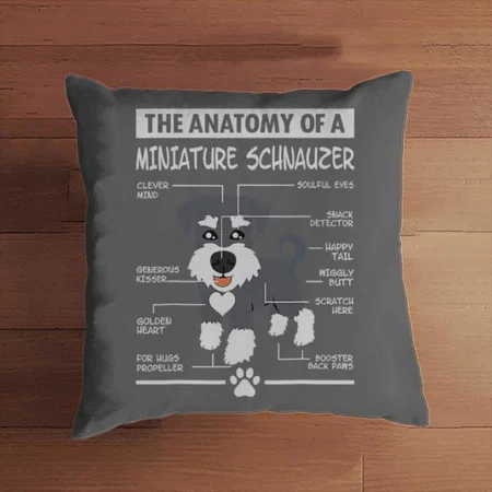 Dog Design Customized Photo Printed Cushion