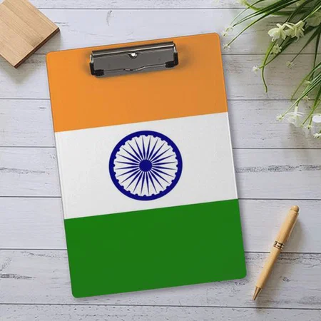 Flag of India Customized Photo Printed Exam Board
