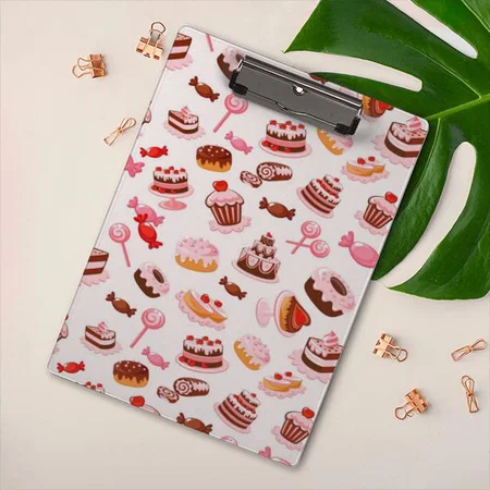 Sweet's  Background Design Customized Photo Printed Exam Board