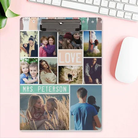 Ten Photo Collage Customized Photo Printed Exam Board