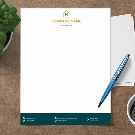Property & Real Estate Customized Printed Letterheads