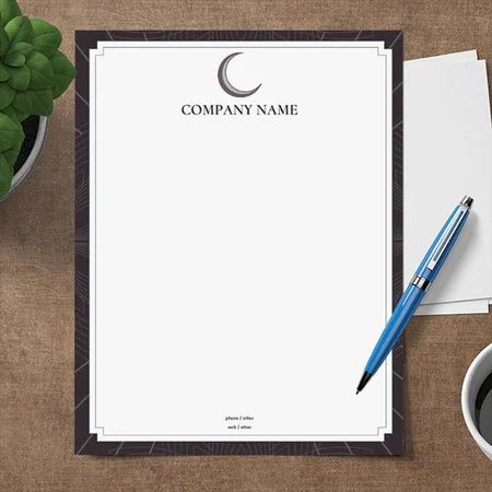 Beauty & Spa Customized Printed Letterheads