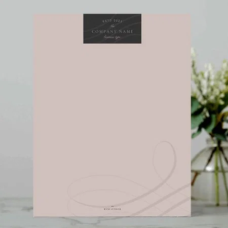 Food Service Customized Printed Letterheads
