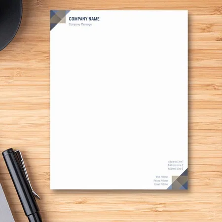 Business Services Customized Printed Letterheads