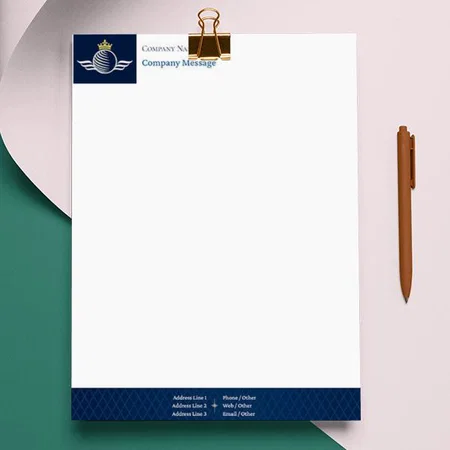 Security Agency Customized Printed Letterheads